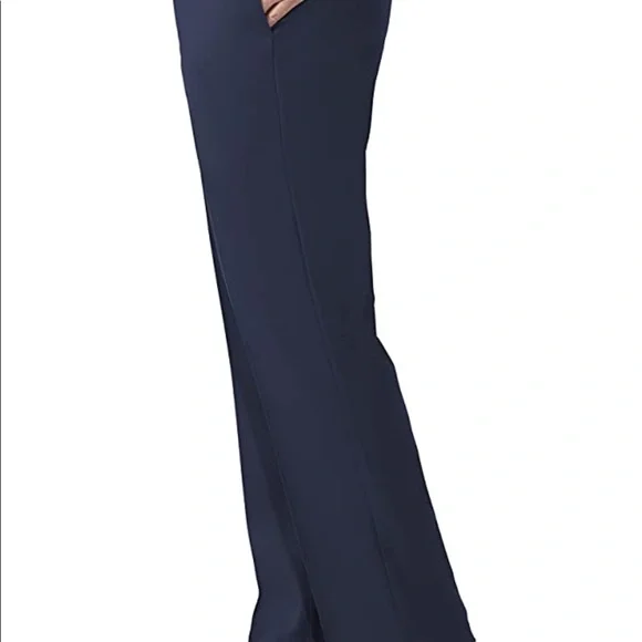 Haggar Men’s Standards Solid Gabardine Superflex Waist Flat Front Pants - Picture 2 of 8